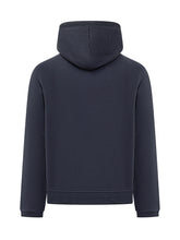 Felpa Blu con Cappuccio K-Way - Fall/Winter 25 | $store$