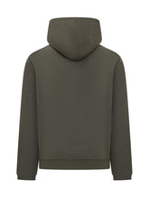 Felpa Verde con Cappuccio K-Way - Fall/Winter 25 | $store$
