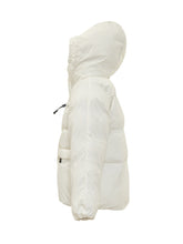 K-Way Kids White Hooded Down Jacket - EXTRA EXCLUSIVE KIDS | $store$