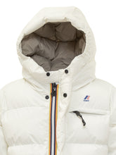 K-Way Kids White Hooded Down Jacket - EXTRA EXCLUSIVE KIDS | $store$