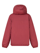 K-Way Reversible Jacket with Hood in Bordeaux - EXTRA EXCLUSIVE KIDS | $store$