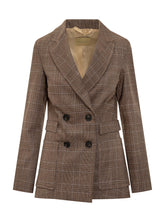 Monom\u00EC Prince of Wales Double-Breasted Blazer - COLLEZIONE TEAM EC | $store$