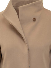 Cinzia Rocca Minimal Coat with Mandarin Collar - Cinzia Rocca Loro Piana | $store$