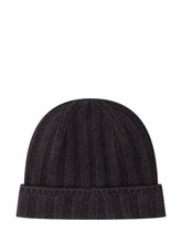 Vanis\u00E8 Brown Ribbed Wool Beanie - Fall/Winter 25 | $store$