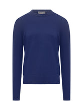 Ballantyne Blue Wool Crewneck Sweater - Ballantyne | $store$