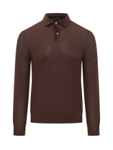 Polo Ballantyne Marrone in Lana a Maniche Lunghe - Ballantyne | $store$