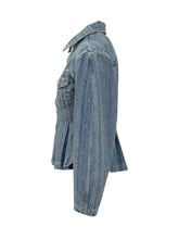 Ganni Pleated Denim Jacket - EXTRA EXCLUSIVE WOMAN | $store$