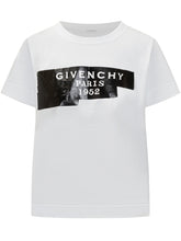 Givenchy White T-Shirt with Logo Print - EXTRA EXCLUSIVE WOMAN | $store$