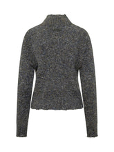 Pinko Grey Lurex Sweater with High Neck - EXTRA EXCLUSIVE WOMAN | $store$