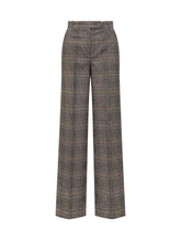 Pinko Checked Wide-Leg Trousers - EXTRA EXCLUSIVE WOMAN | $store$