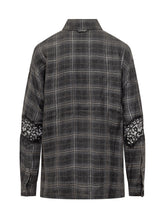 Pinko Reina Checked Shirt with Black Lace - EXTRA EXCLUSIVE WOMAN | $store$