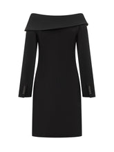 Pinko Rosemarie Dress with Boat Neckline and Buttons - EXTRA EXCLUSIVE WOMAN | $store$