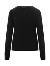 Alpha Studio Black Fine Wool Sweater - COLLEZIONE TEAM EC | $store$