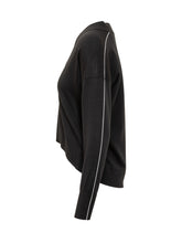 Naga Black Cardigan with Contrast Buttons - COLLEZIONE TEAM EC | $store$