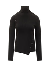 Courrèges Ribbed Turtleneck with Side Buttons - Courreges | $store$