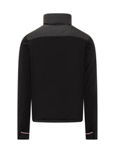 Cardigan Moncler Grenoble Nero con Zip - Fall/Winter 25 | $store$