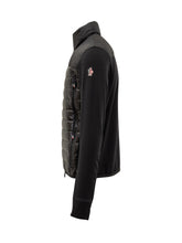 Cardigan Moncler Grenoble Nero con Zip - Fall/Winter 25 | $store$