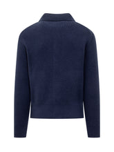 Cardigan Blu con Tasche Albarena - Albarena | $store$