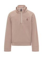 Moncler Grenoble Pink Half-Zip Fleece Sweatshirt - EXTRA EXCLUSIVE KIDS | $store$