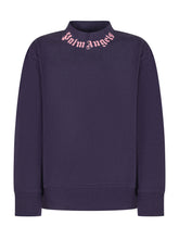 Palm Angels Kids Purple Sweatshirt with Pink Logo - EXTRA EXCLUSIVE KIDS | $store$