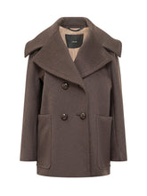 Max Mara Atelier Brown Double-Breasted Coat - EXTRA EXCLUSIVE WOMAN | $store$