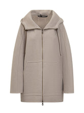 Max Mara Atelier Hooded Wool Coat with Zip - COLLEZIONE TEAM EC | $store$