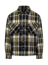 Represent Overshirt a Quadri in Lana - Fall/Winter 25 | $store$