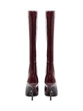 Bordeaux Patent Leather Boots Twenty Four Haitch - EXTRA EXCLUSIVE WOMAN | $store$