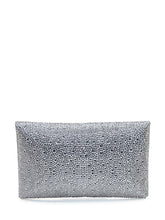 Silver Rhinestone Clutch Twenty Four Haitch - Fall/Winter 25 | $store$