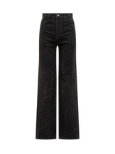 Twenty Fourhaitch Rhinestone Wide-Leg Jeans - EXTRA EXCLUSIVE WOMAN | $store$