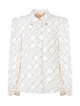 Elisabetta Franchi Kids White Logo Print Shirt - Elisabetta Franchi Kids | $store$