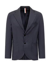 Blue Single-Breasted Blazer PMDS - EXTRA EXCLUSIVE MAN | $store$