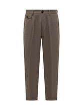 PMDS Brown Pleated Trousers - EXTRA EXCLUSIVE MAN | $store$