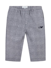 Emporio Armani Checked Pants for Boys with Logo - Emporio Armani Boy | $store$
