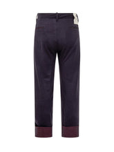 Striped Pants with Cuffed Hem Maurizio Massimino - EXTRA EXCLUSIVE MAN | $store$