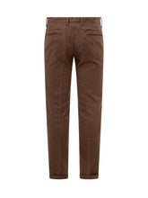 Brown Wool Trousers Incotex - EXTRA EXCLUSIVE MAN | $store$