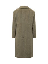 Boss Wool Double-Breasted Herringbone Coat - Boss | $store$