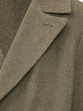 Boss Wool Double-Breasted Herringbone Coat - Boss | $store$