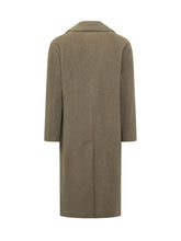 Boss Wool Double-Breasted Herringbone Coat - Boss | $store$