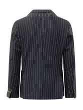 Boss Striped Jacket with Classic Lapels - Boss | $store$