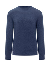 Saint Barth Blue Melange Crewneck Sweater - EXTRA EXCLUSIVE MAN | $store$