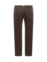 Incotex Brown Cotton Pants - COLLEZIONE TEAM EC | $store$