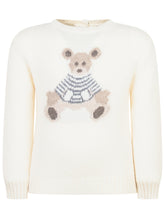L Orso Bruno Maglione Avorio con Orsetto - Bambini | $store$