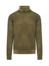 Arovescio Green Faded Knit Turtleneck - Arovescio | $store$