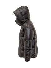 Peuterey Shiny Black Down Jacket with Hood - COLLEZIONE TEAM EC | $store$