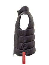 After Label Blue Padded Vest with Zip Closure - COLLEZIONE TEAM EC | $store$