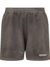 Mesh Bermuda Shorts with Elastic Waist - Men | $store$