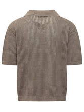Open Knit Polo Shirt - Men | $store$