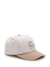 Bicolor Cap with Curved Visor and Front Embroidery - Ami Alexandre Mattiussi | $store$