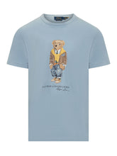 Cotton T-Shirt With Bear Print - Men | $store$